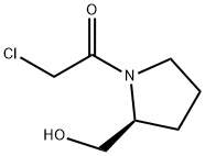 2-Pyrrolidinemethanol, 1-(chloroacetyl)-, (2S)- (9CI) 结构式