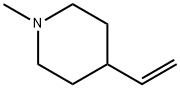 N-甲基-4-乙烯基-哌啶 结构式