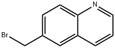 6-溴甲基喹啉 结构式