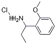 1-(2-甲氧基苯基)丙胺盐酸盐 结构式