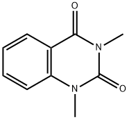 1,3-二甲基-2,4-(1H,3H)-喹唑啉二酮 结构式