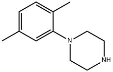 1-(2,5-二甲基苯基)哌嗪 结构式