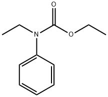 N-乙基-N-苯氨基甲酸乙酯 结构式