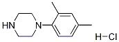 1-(2,4-二甲基苯基)哌嗪盐酸盐 结构式