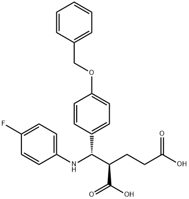 依折麦布二元酸杂质 结构式