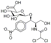 氯霉素 1-葡糖苷酸 结构式