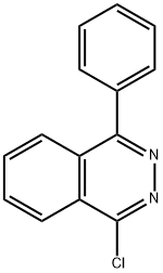 1-氯-4-苯基-2,3-二氮杂萘 结构式