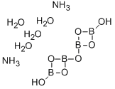 硼酸氢铵四水合物 结构式