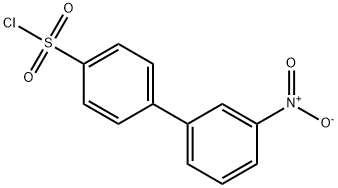 3'-NITRO-BIPHENYL-4-SULFONYL CHLORIDE 结构式