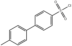 4'-甲基联苯-4-磺酰氯 结构式