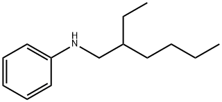 N-(2-Ethylhexyl)aniline 结构式