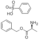 L-Alanine Benzyl Ester Benzenesulfonic Acid Salt Also See: A481515 结构式