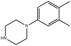 1-(3,4-二甲基苯基)哌嗪 结构式