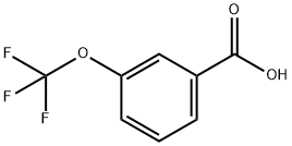 3-(三氟甲氧基)苯甲酸 结构式