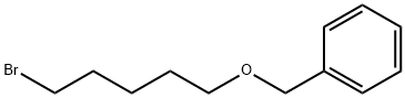 苄基-5-溴戊醚 结构式