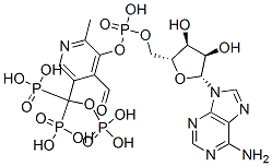 adenosine tetraphosphopyridoxal 结构式