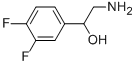 A-羟基-3,4-二氟苯乙胺 结构式