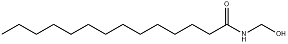 N(HYDROXYMETHYL)ALKANE(C=13)AMIDE 结构式