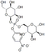 4-nitrophenyl-(alpha)-mannopyranoside 6-(alpha-glucopyranosyl phosphate) 结构式
