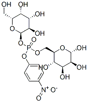4-nitrophenyl-alpha-mannopyranoside 6-(alpha-galactopyranosyl phosphate) 结构式