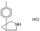 5-(4-甲基苯基)-3-氮杂双环[3.1.0]己烷-1,2,2,6,6-D<SUB>5</SUB> 盐酸盐 结构式