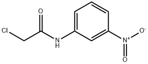 N-氯乙酰-3-硝基苯胺 结构式