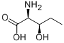 (2S,3R)-2-氨基-3-羟基戊酸 结构式