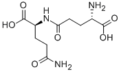 H-GLU(GLN-OH)-OH 结构式