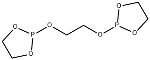 1,2-Bis(1,3,2-dioxaphospholan-2-yloxy)ethane 结构式