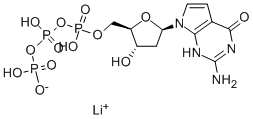 7-DEAZA-2′-DEOXY-GUANOSINE-5′-TRIPHOSPHATE 结构式