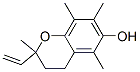 2-Ethenyl-2,5,7,8-tetramethyl-3,4-dihydro-2H-1-benzopyran-6-ol 结构式