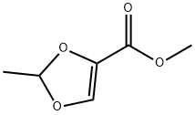 1,3-Dioxole-4-carboxylicacid,2-methyl-,methylester(9CI) 结构式