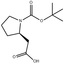 (R)-吡咯烷-2-乙酸盐酸盐 结构式
