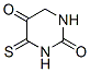 2,5-Pyrimidinedione, tetrahydro-4-thioxo- (9CI) 结构式