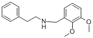 (2,3-DIMETHOXY-BENZYL)-PHENETHYL-AMINE 结构式