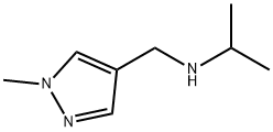 (1-甲基-1H-吡唑-4-基)甲基](丙-2-基)胺 结构式