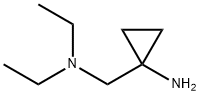 1-AMino-N,N-diethyl-cyclopropaneMethanaMine 结构式