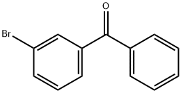 3-溴二苯甲酮 结构式