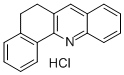 5,6-DIHYDROBENZ[C]ACRIDINE, HYDROCHLORIDE 结构式