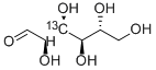 D-GLUCOSE (3-13C) 结构式