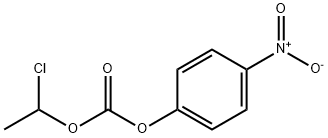 4-硝基-苯基酯1-氯羧酸乙酯 结构式