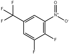 3,4-二氟-5-硝基-三氟甲苯 结构式