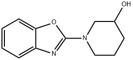 1-(苯并[D]噁唑-2-基)哌啶-3-醇 结构式