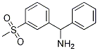 ALPHA-(3-甲砜基苯基)苄胺 结构式