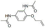 N-(5-acetamido-2-prop-2-enoxy-phenyl)acetamide 结构式