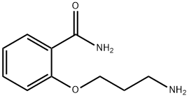 2-(3-氨基丙氧基)苯甲酰胺 结构式