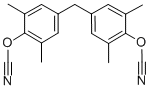 4,4'-亚甲双(2,6-二甲基苯基氰酸酯) 结构式