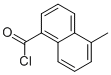 1-Naphthalenecarbonyl chloride, 5-methyl- (9CI) 结构式