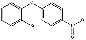 2-(2-bromophenoxy)-5-nitropyridine 结构式