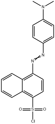 4-[[4-(Dimethylamino)phenyl]azo]-1-naphthalenesulfonyl chloride 结构式